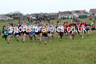 Boys under-15s, 2021 North Eastern Cross Country Championships, Sedgefield. Photo: David T. Hewitson/Sports for All Pics